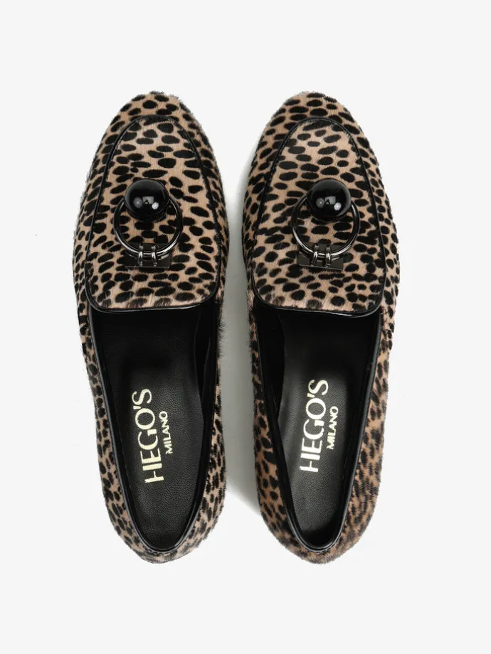 MOKASYNY W ZWIERZĘCE WZORY HEGO'S MILANO