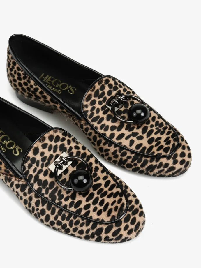MOKASYNY W ZWIERZĘCE WZORY HEGO'S MILANO
