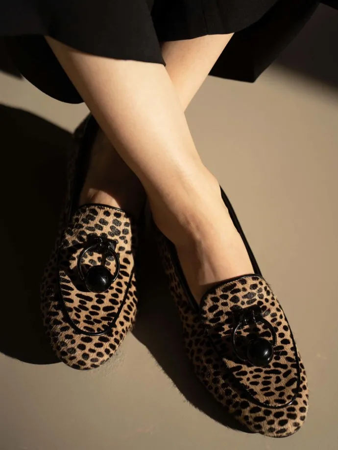 MOKASYNY W ZWIERZĘCE WZORY HEGO'S MILANO