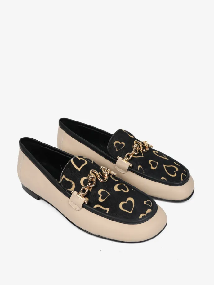 MOKASYNY Z OZDOBNYM ŁANCUCHEM HEGO'S Milano