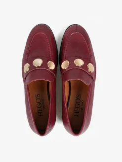 MOKASYNY Z OZDOBNYMI KAMIENIAMI HEGO'S Milano