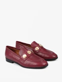 MOKASYNY Z OZDOBNYMI KAMIENIAMI HEGO'S Milano