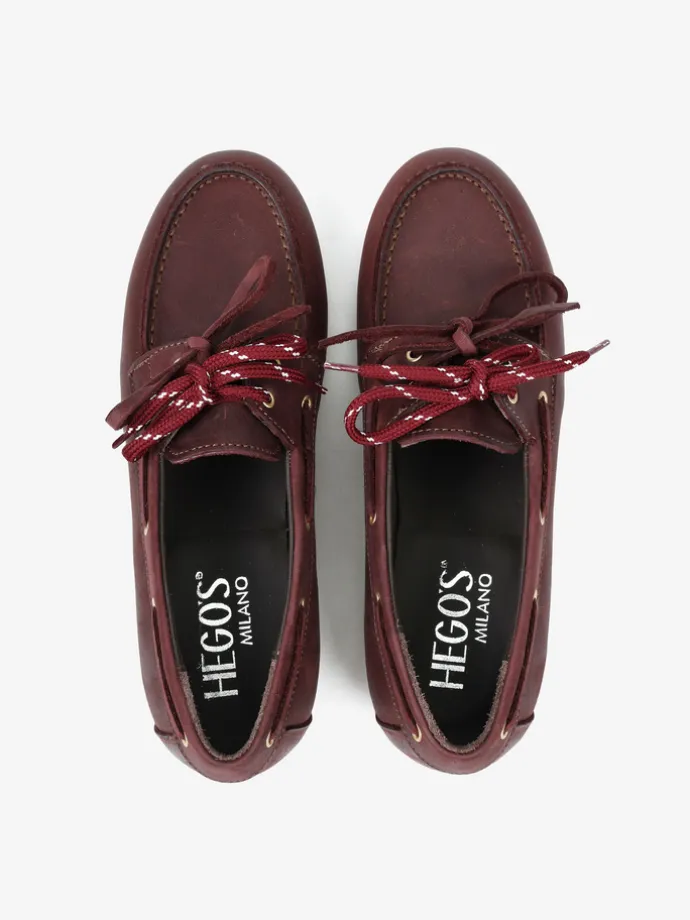 MOKASYNY ZE SZNURÓWKAMI HEGO'S Milano