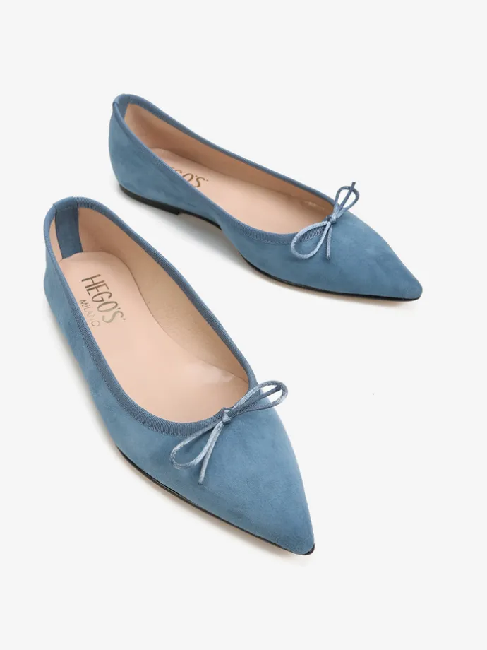 NIEBIESKIE BALERINY HEGO'S Milano