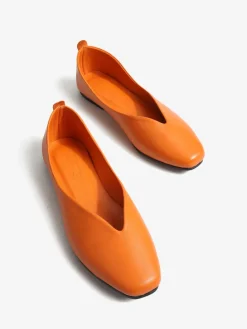 PAMARAŃCZOWE BALERINY HEGO'S Milano