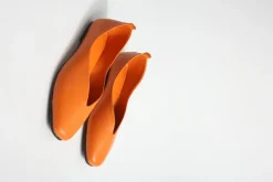 PAMARAŃCZOWE BALERINY HEGO'S Milano