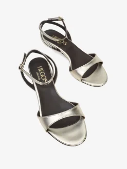 SANDAŁY NA NISKIM OBCASIE HEGO'S Milano