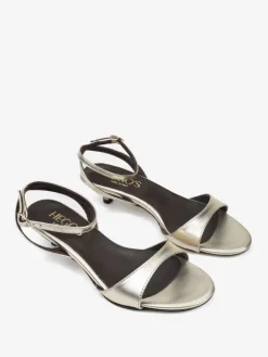 SANDAŁY NA NISKIM OBCASIE HEGO'S Milano