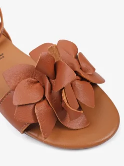 SANDAŁY Z OZDOBNYMI KWIATAMI HEGO'S Milano