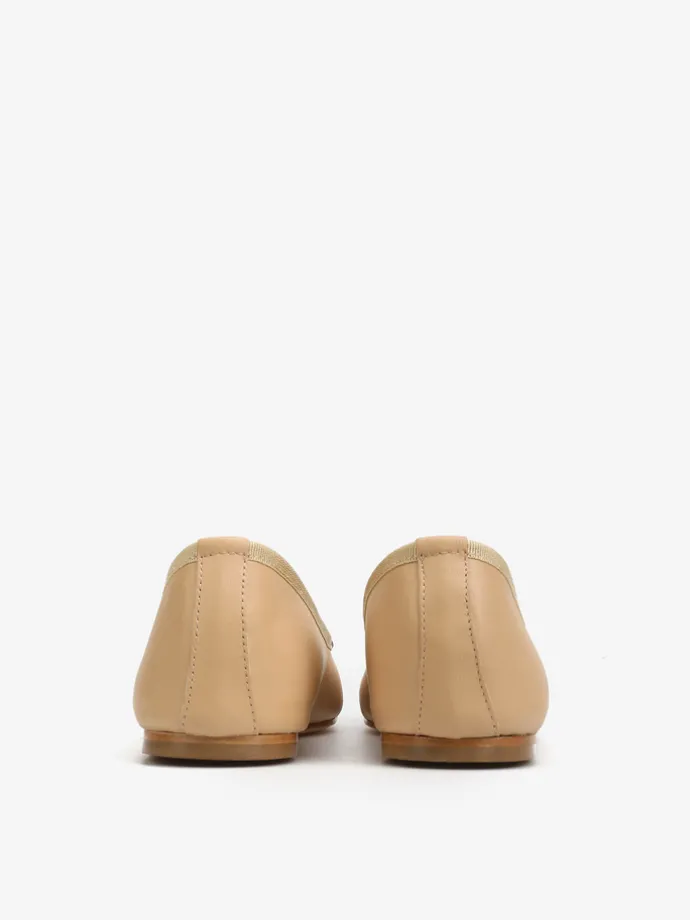 SKÓRZANE BALERINY HEGO'S Milano