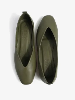 SKÓRZANE BALERINY HEGO'S Milano