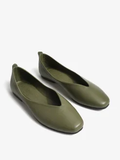 SKÓRZANE BALERINY HEGO'S Milano