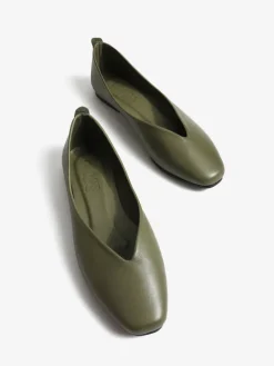 SKÓRZANE BALERINY HEGO'S Milano