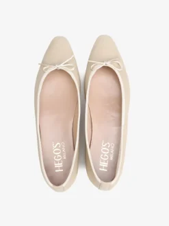 SKÓRZANE BALERINY HEGO'S Milano