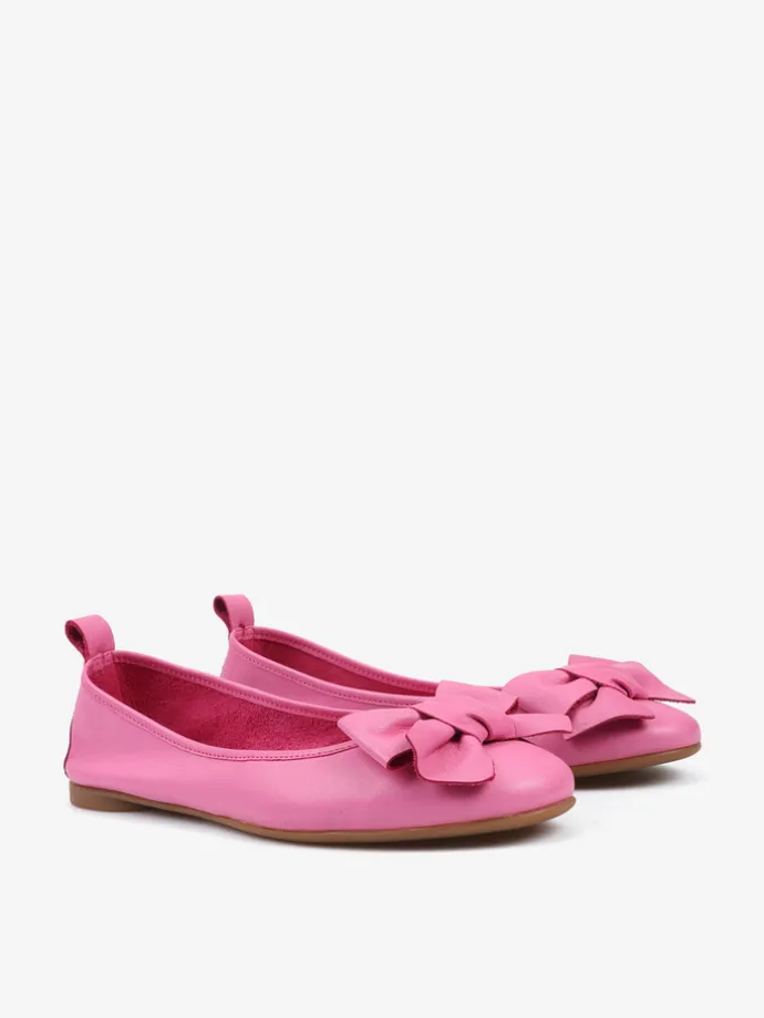 SKÓRZANE BALERINY HEGO'S Milano