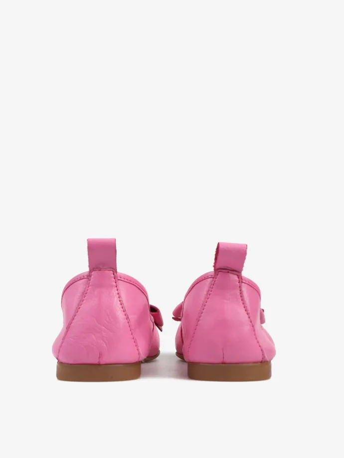 SKÓRZANE BALERINY HEGO'S Milano