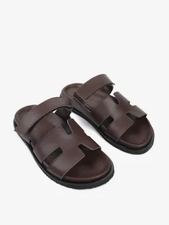 SKÓRZANE KLAPKI HEGO'S Milano