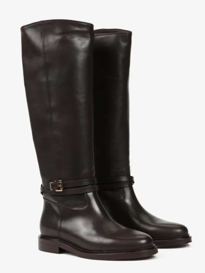 SKÓRZANE KOZAKI HEGO'S MILANO