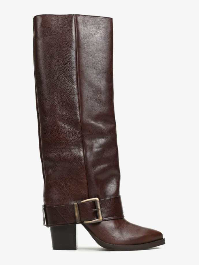 SKÓRZANE KOZAKI HEGO'S MILANO