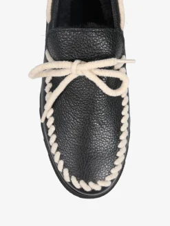 SKÓRZANE MOKASYNY Z PRZESZYCIEM HEGO'S Milano