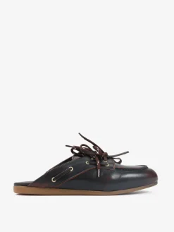 SKÓRZANE MULE HEGO'S Milano