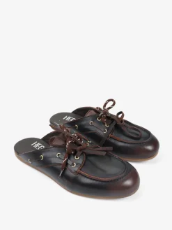 SKÓRZANE MULE HEGO'S Milano