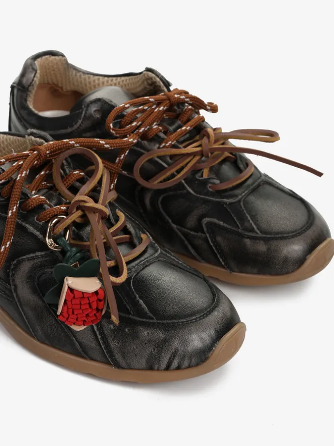 SKÓRZANE SNEAKERSY HEGO'S MILANO