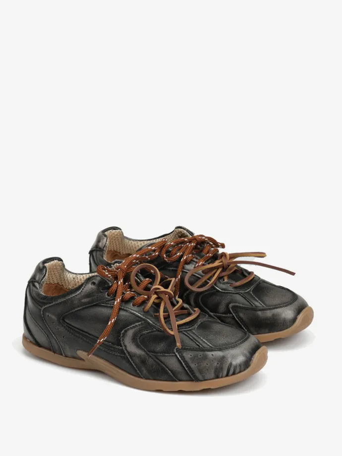 SKÓRZANE SNEAKERSY HEGO'S MILANO