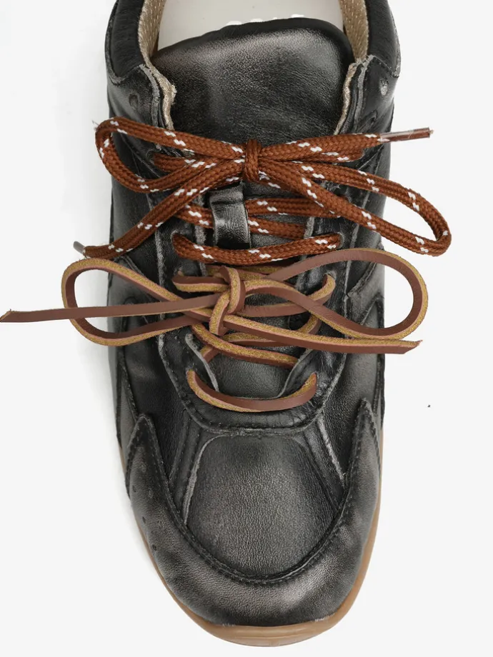 SKÓRZANE SNEAKERSY HEGO'S MILANO