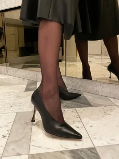 SKÓRZANE SZPILKI HEGO'S MILANO