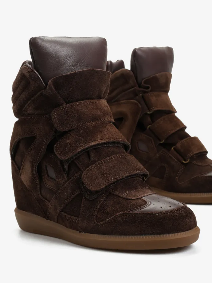 SNEAKERSy Z UKRYTĄ KOTURNĄ HEGO'S MILANO