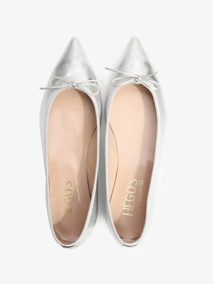 SREBRNE BALERINY HEGO'S Milano