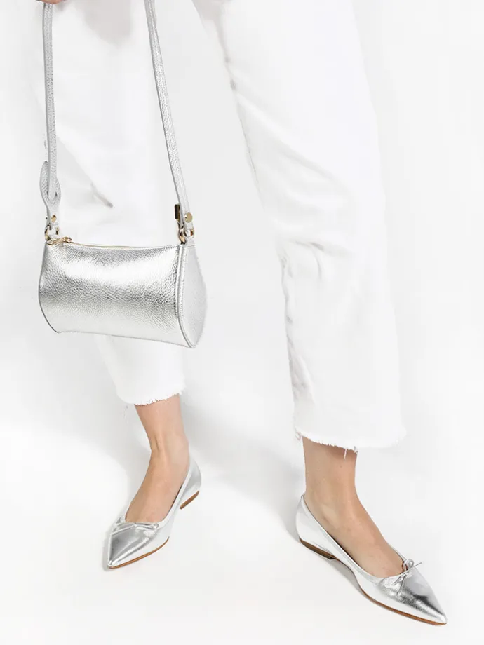 SREBRNE BALERINY HEGO'S Milano