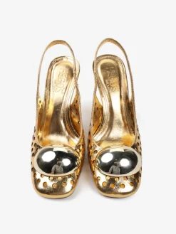 SZPILKI AŻUROWE Z OZDOBĄ HEGO'S Milano