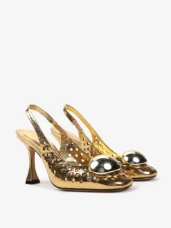 SZPILKI AŻUROWE Z OZDOBĄ HEGO'S Milano