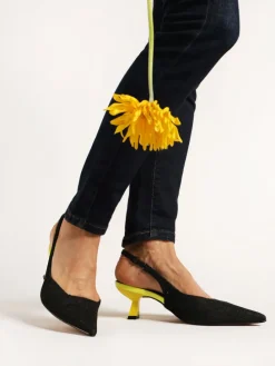 SZPILKI Z NEONOWYM OBCASEM HEGO'S Milano