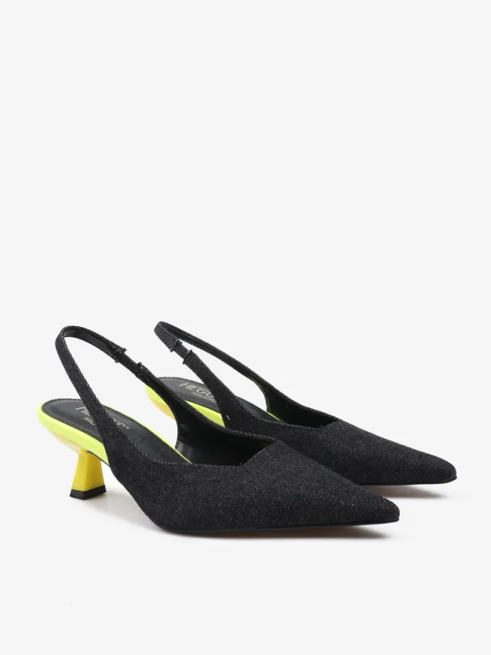 SZPILKI Z NEONOWYM OBCASEM HEGO'S Milano