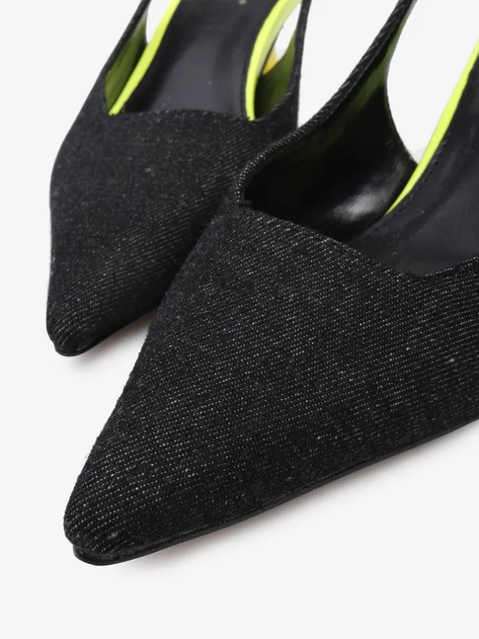 SZPILKI Z NEONOWYM OBCASEM HEGO'S Milano