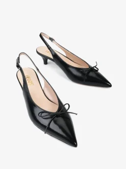 SZPILKI Z SUBTELNĄ KOKARDKĄ HEGO'S Milano