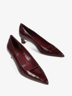 SZPILKI Z TŁOCZONEJ SKÓRY HEGO'S Milano