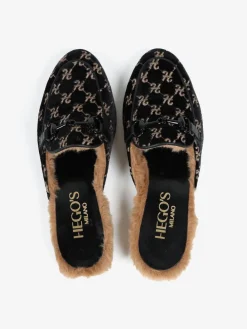 WELUROWE KLAPKI HEGO'S Milano