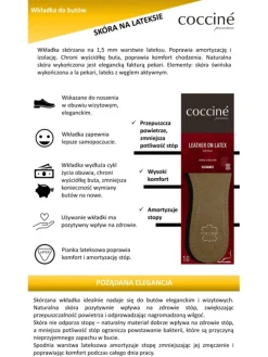 WKŁADKA SKÓRZANA DO BUTÓW COCCINE