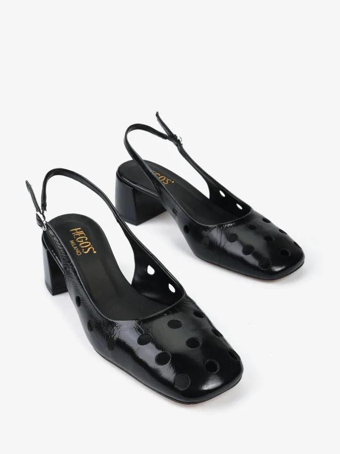 WYGODNE CZÓŁENKA Z ODKRYTĄ PIĘTĄ HEGO'S Milano