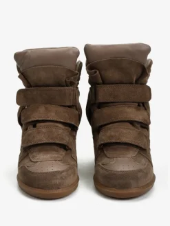 ZAMSZOWE SNEAKERSy Z UKRYTĄ KOTURNĄ HEGO'S MILANO