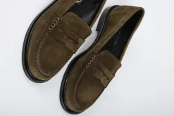 ZIELONE MOKASYNY HEGO'S MILANO